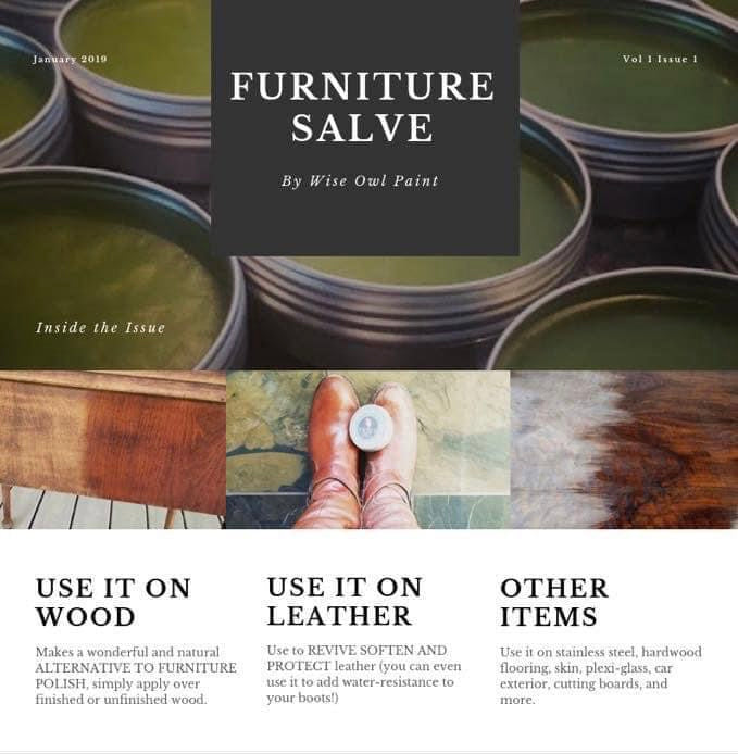 Furniture Salve/Leather Salve – Carolina Furniture Collective
